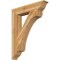 Ekena Millwork Legacy Traditional Rough Sawn Bracket, Western Red Cedar, 6"W x 34"D x 42"H BKT06X34X42LEC01RWR - alternate 1